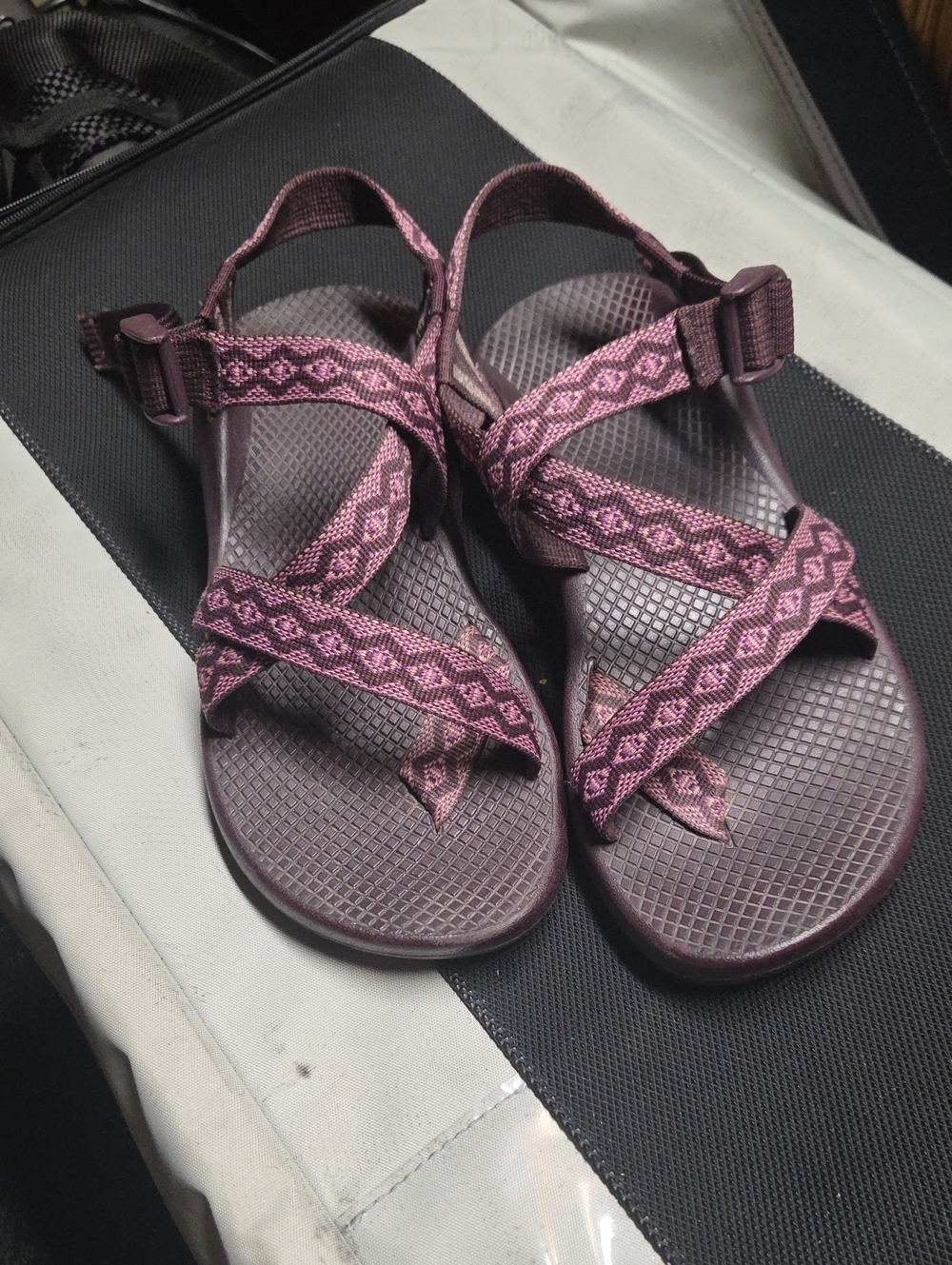 Chaco Women's Strappy Sandals in Mauve Pink